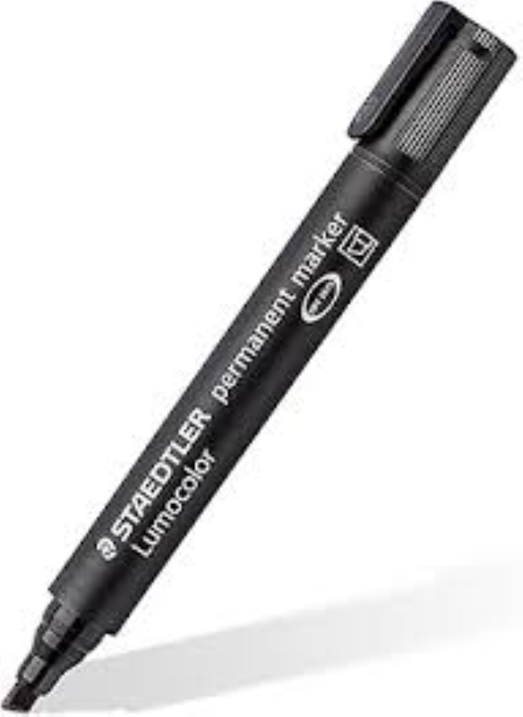 STAEDTLER PERM MARKER CHISEL 350-9 BLK